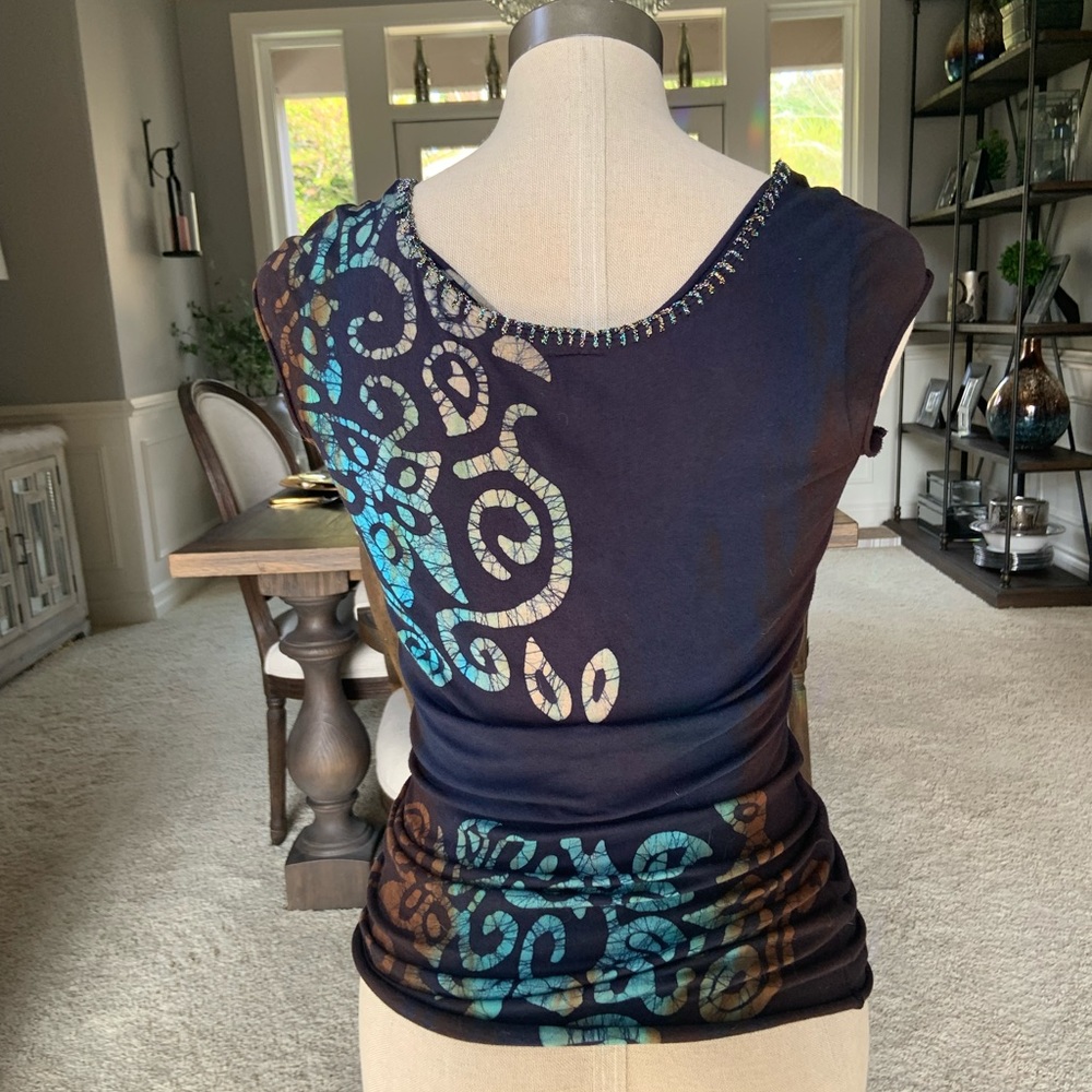 Language batik top - Picture 4 of 6